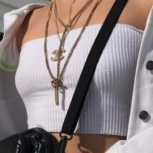 SOLD Are you Am I Minka Tube Top White XS